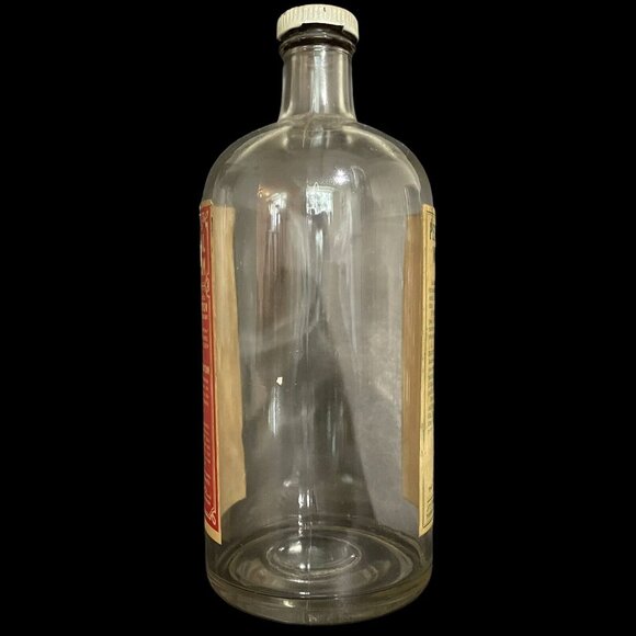 Antique 1900s T. Eaton Drug Co. Canada - Medicinal Petroleum Constipation Bottle - Picture 2 of 11